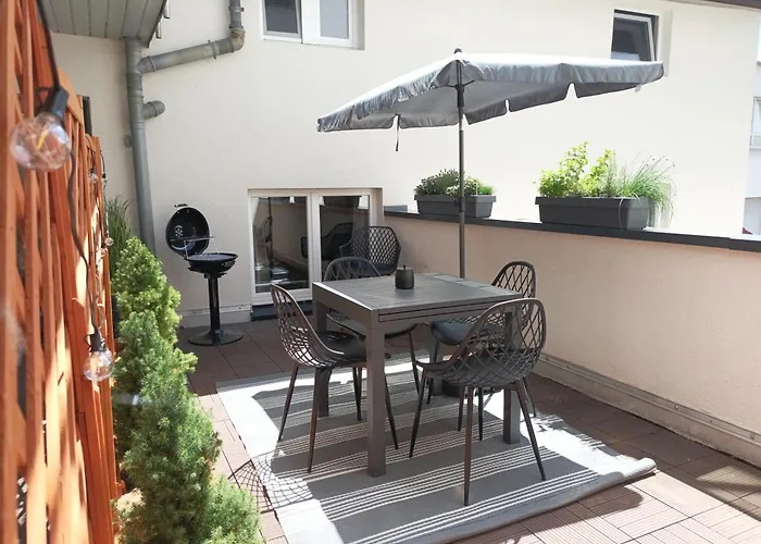 Altbauoase - Ruhig, Zentral, Terrasse, Bahnhof 400m - Fulde